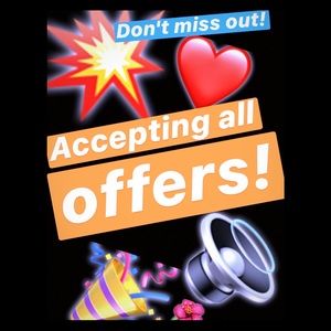 ⚡️💥🎉ACCEPTING ALL OFFERS ⚡️💥🎉Nothing To Loose!